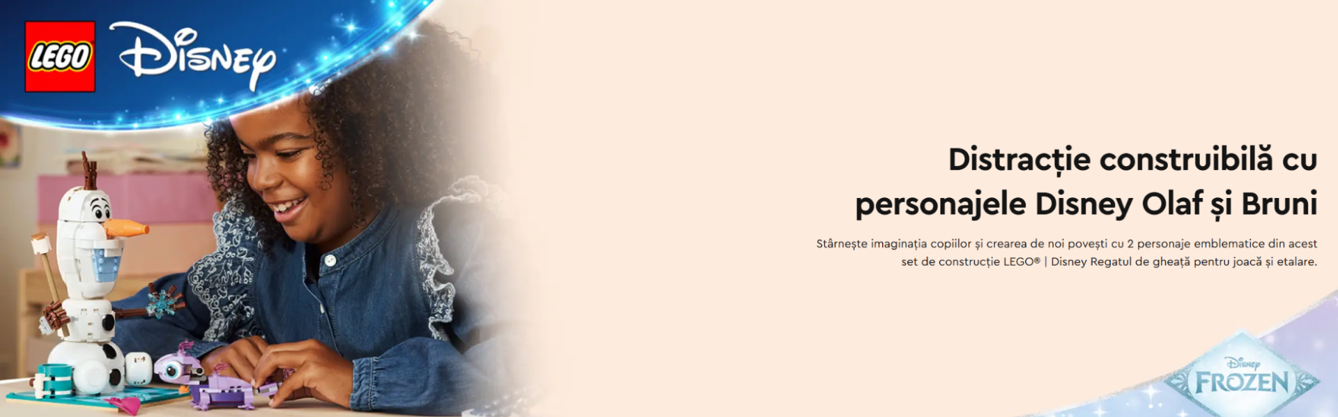 	LEGO PICNIC CU OLAF SI BRUNI